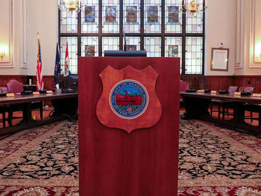 City of Reading town hall interior