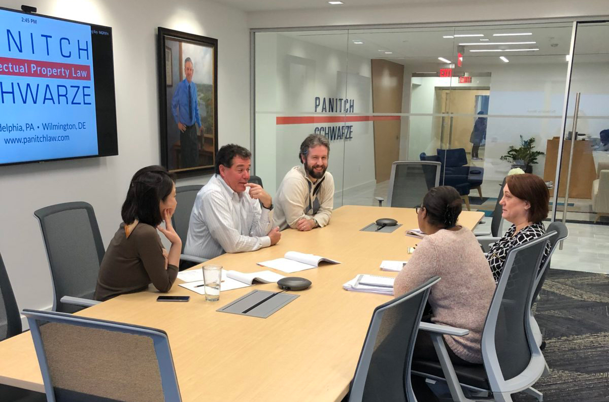 Panitch Schwarze Belisario & Nadel Law office conference room