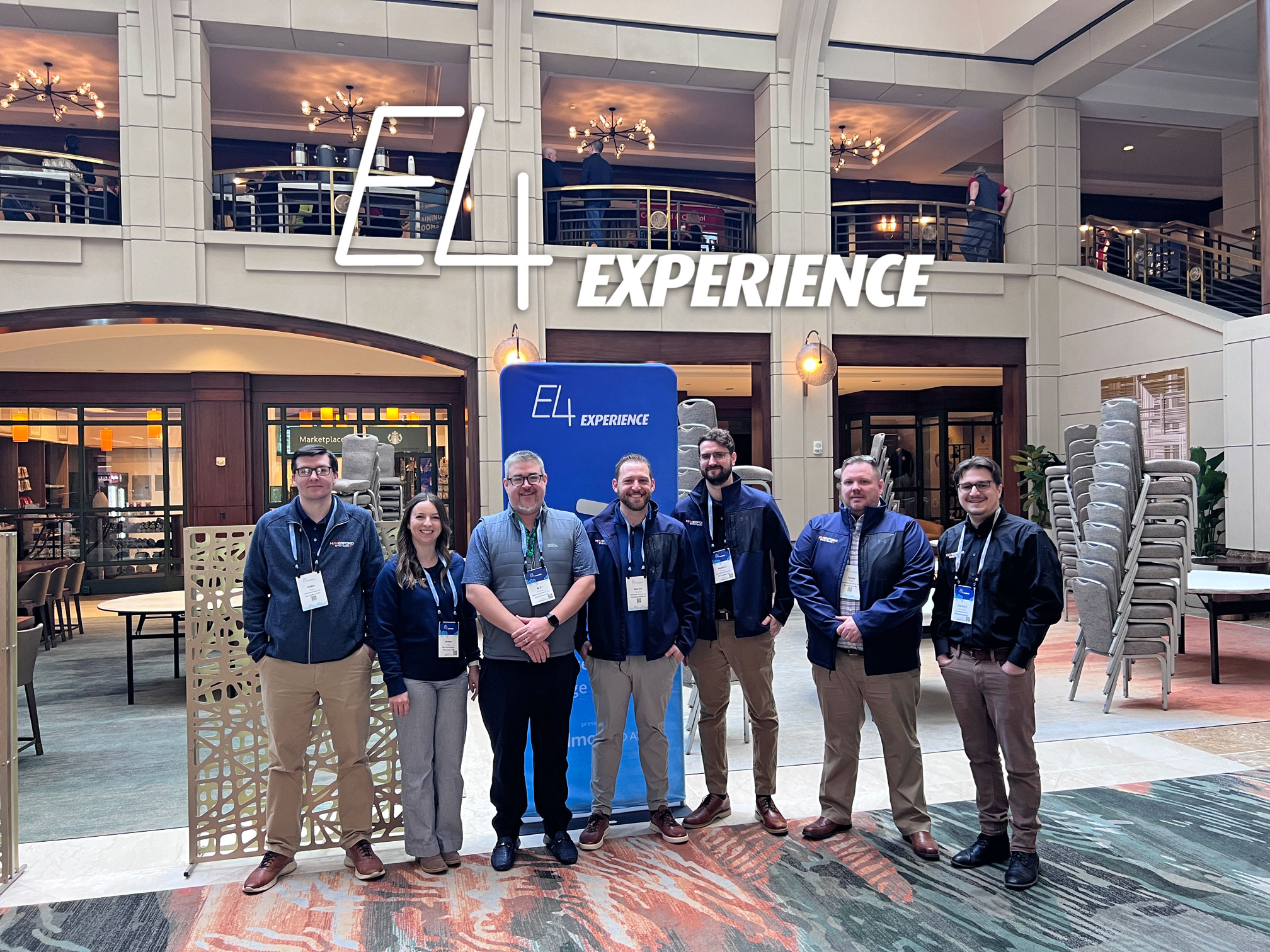 Haverford Systems team at the Almo E4 Experience